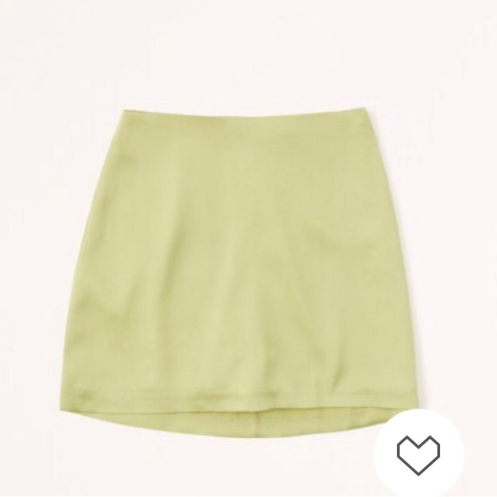 Abercrombie & Fitch Slinky Satin Mini Skort - XS / Size 4